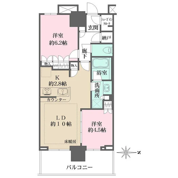 浅草タワー 間取図