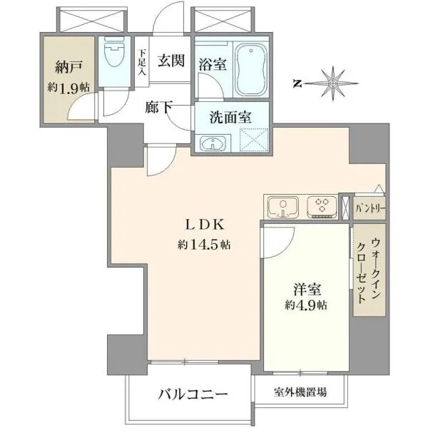 パークシティ杉並セントラルタワー 間取図