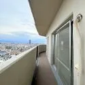 エステスクエア・アクロス大日 東側バルコニーです♪