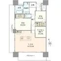ブランシエラ浦和 間取図