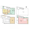 世田谷区三軒茶屋１丁目 間取図