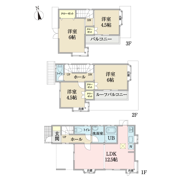 船橋市栄町１丁目 間取図