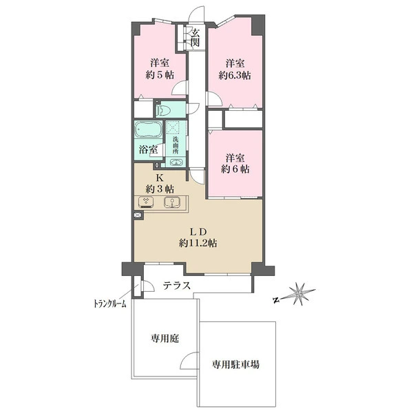 ダイアパレス南砂町仙台堀川公園ＩＩ 間取図
