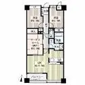 住吉本町ロジュマン 間取図