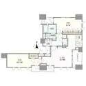 クオリア広尾 間取図