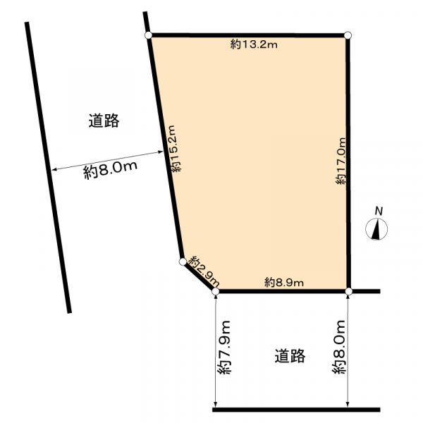 名古屋市名東区勢子坊３丁目 間取図