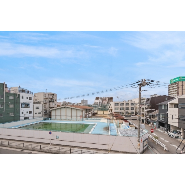 大阪市西区九条南３丁目 西側バルコニーからの眺望