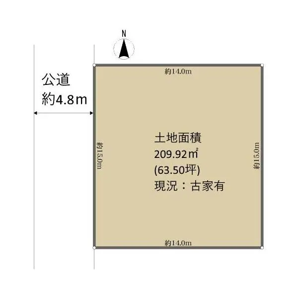 茨木市白川１丁目 間取図