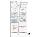 コート西早稲田 間取図