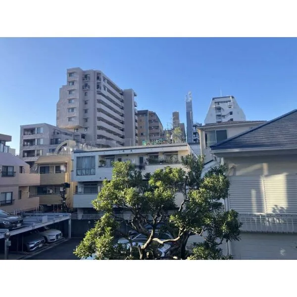 パレ神楽坂 眺望：バルコニーより
