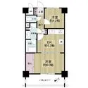 グリーンパークお花茶屋 間取図