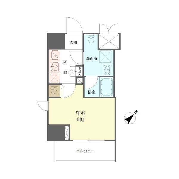 ティモーネ立川 間取図