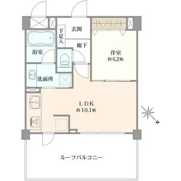 小石川ザ・レジデンス　イーストスクエア 間取図