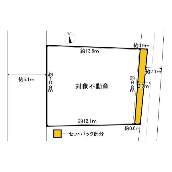 東大阪市高井田西１丁目 間取図