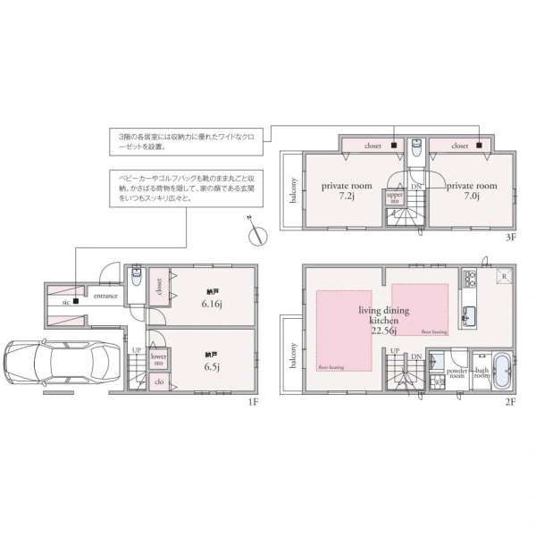 中野区南台５丁目 間取図