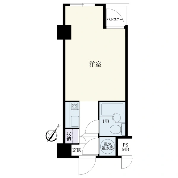 東新橋ビル 間取図