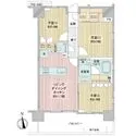 プレシス堀切菖蒲園 間取図