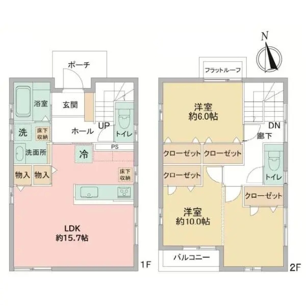 船橋市夏見４丁目 間取図