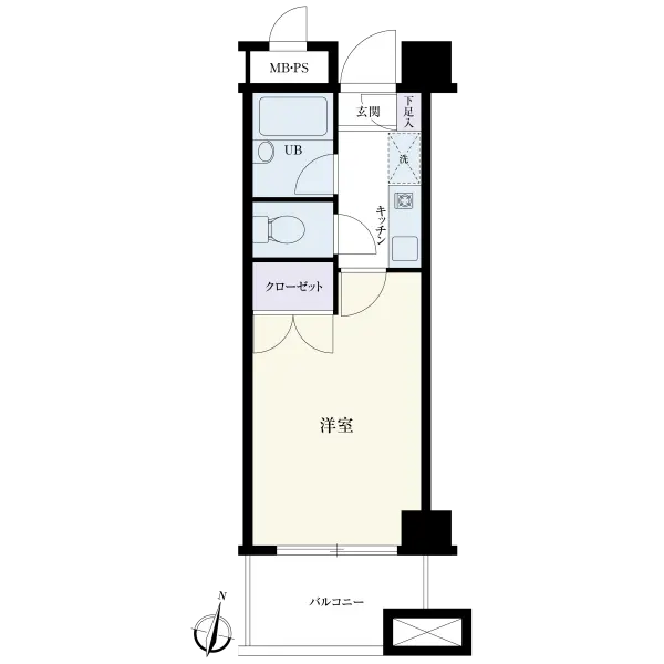 日神パレステージ玉川上水 間取図