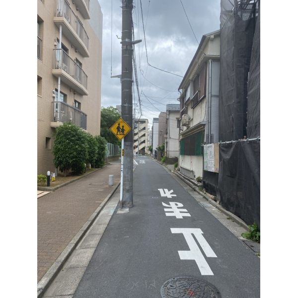バームステージ大島 前面道路