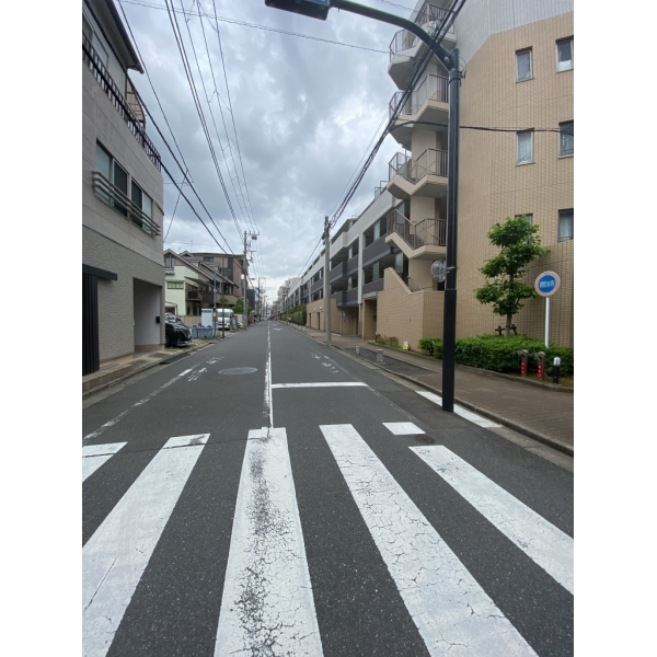 バームステージ大島 前面道路