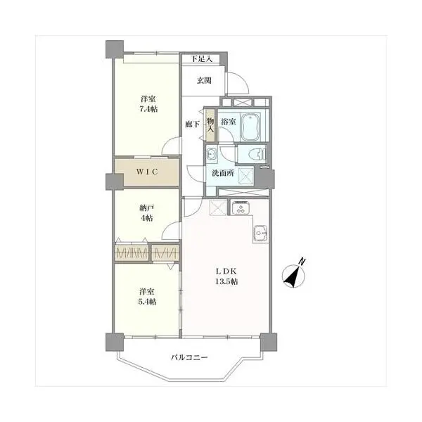 市ケ尾プラーザビル 間取図