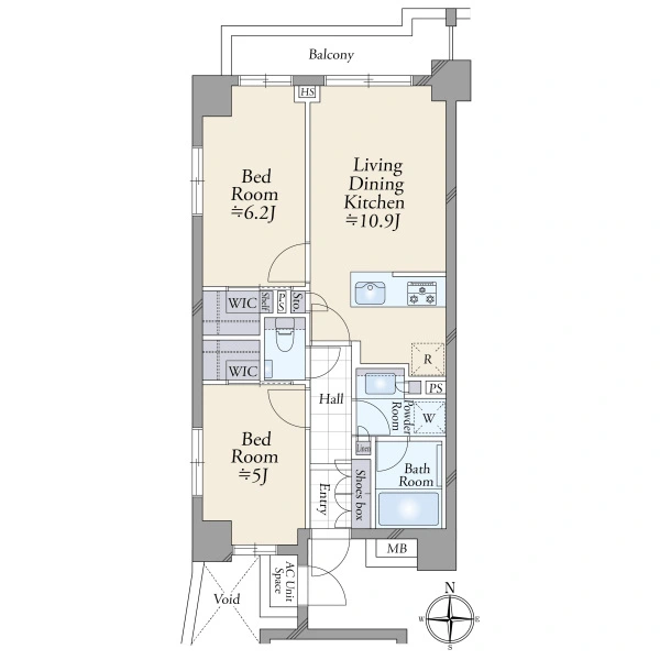 オープンレジデンシア目白御留山 間取図