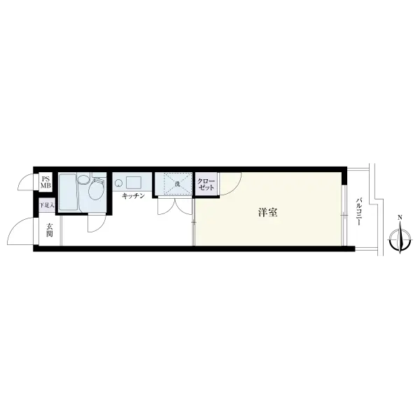 日神パレス豊玉 間取図