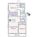 中目黒マンション 間取図