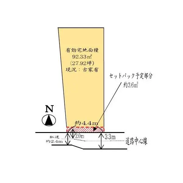 京都市左京区下鴨森ケ前町 間取図