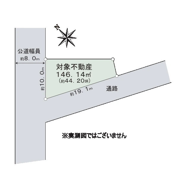 名古屋市西区市場木町 間取図