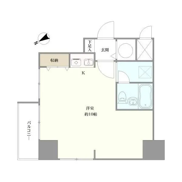 ライオンズマンション御苑前 間取図