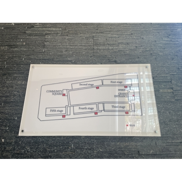 ローレルスクエア健都ザ・レジデンス 配置図