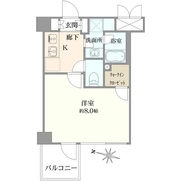 ディアレイシャス三軒茶屋 間取図