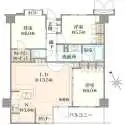 フェアシス八王子新町 間取図