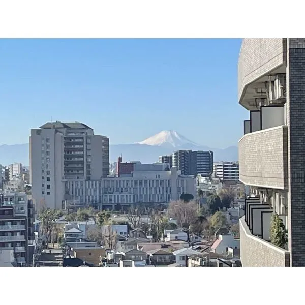 プラウド板橋区役所前 眺望：ズームあり