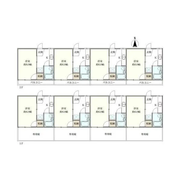 名古屋市西区枇杷島３丁目 間取図