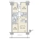 ブリリアシティ西早稲田 広々としたお部屋です！お使いやすい間取りになっております！