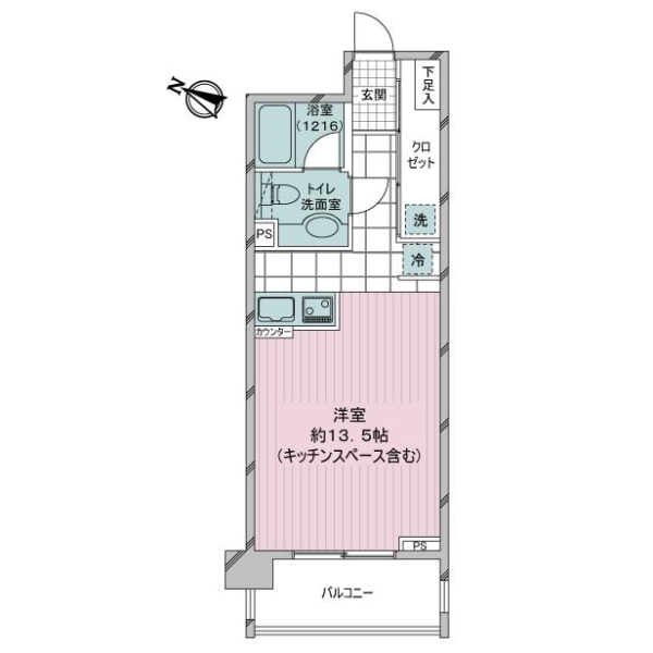 セレニティ久が原 間取図