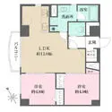 南品川マンション 間取図