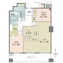ジオタワー西宮北口 間取図