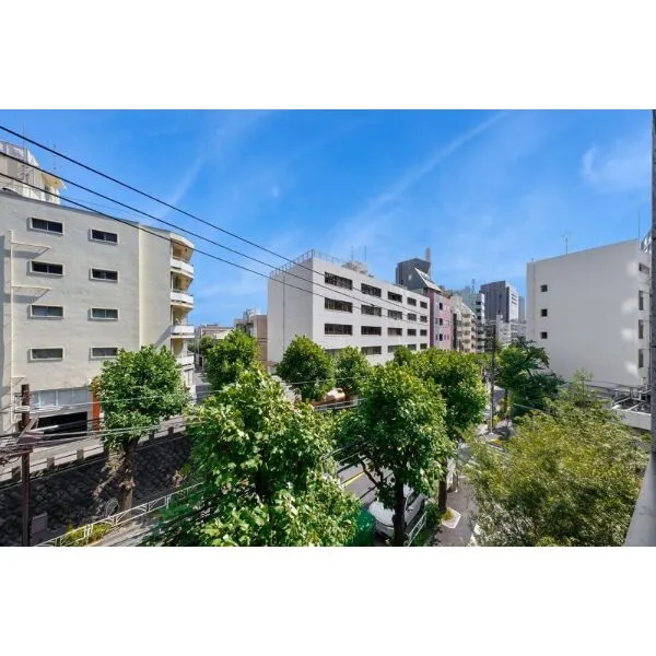プラウドタワー渋谷 バルコニーからの眺望