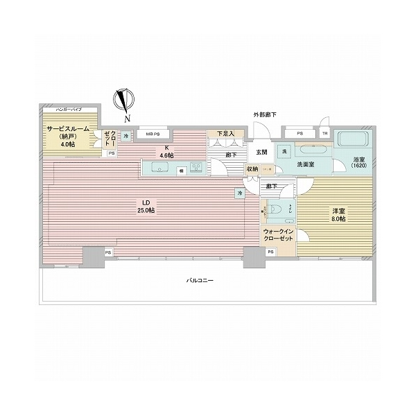 サザンスカイタワーレジデンス 間取図