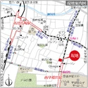 早稲田永谷マンション 現地案内図