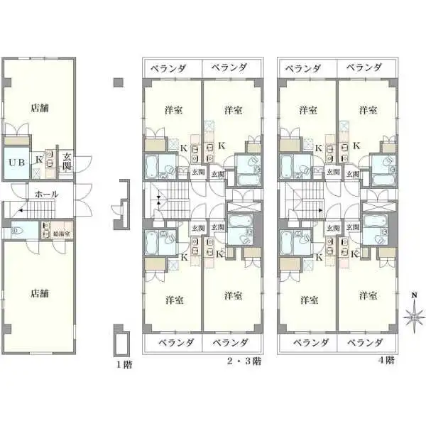 小平市学園西町２丁目 間取図