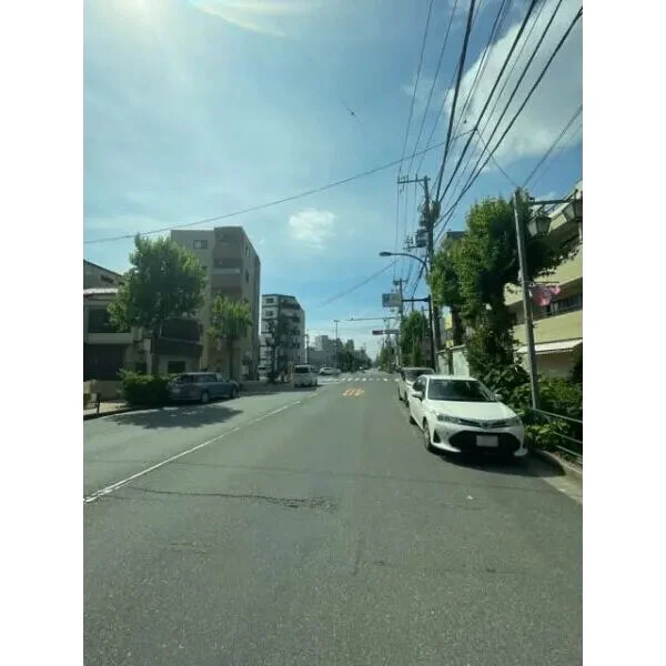 目黒区目黒本町３丁目 前面道路