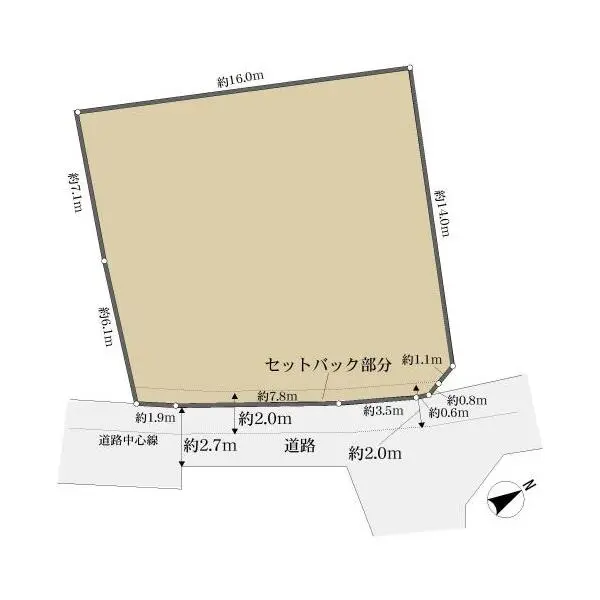 藤沢市大鋸３丁目 間取図