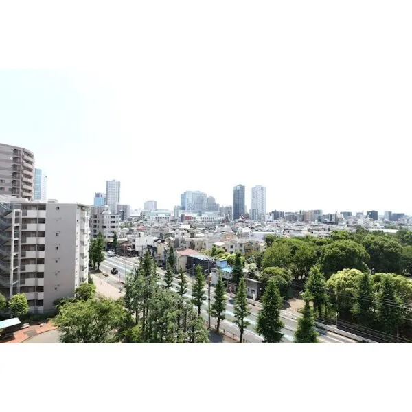 グラン・エステ川崎ツインタワー壱番館 ＜バルコニーからの眺望（川崎駅方面）2026年6月撮影＞