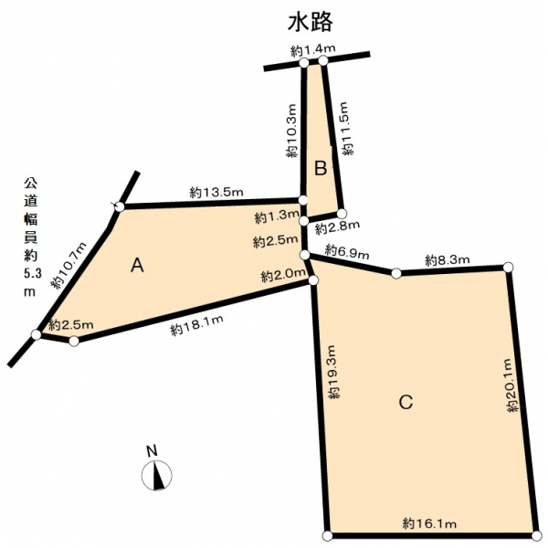 名古屋市守山区瀬古東２丁目 間取図