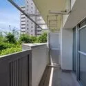 九条住宅B号棟 バルコニー